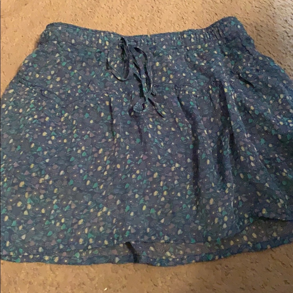 xs floral skirt
